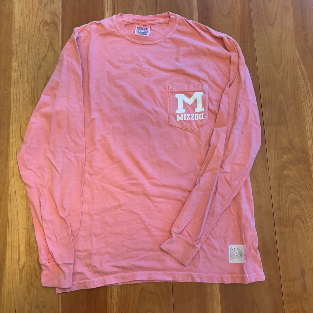 Mizzou Comfort Colors Long Sleeve T-Shirt